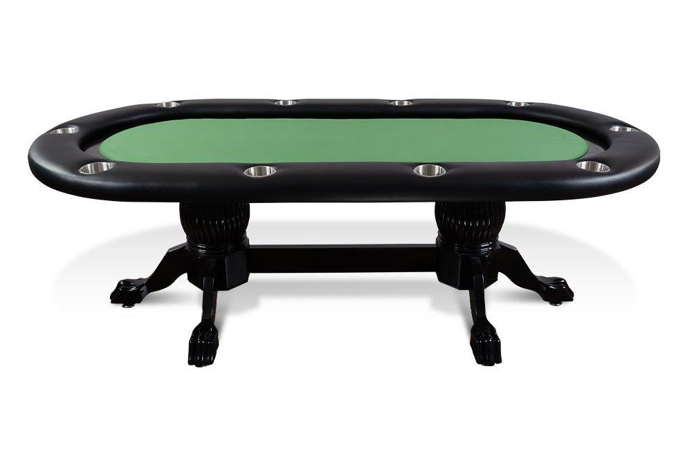 Elite Poker Table With Black Racetrack