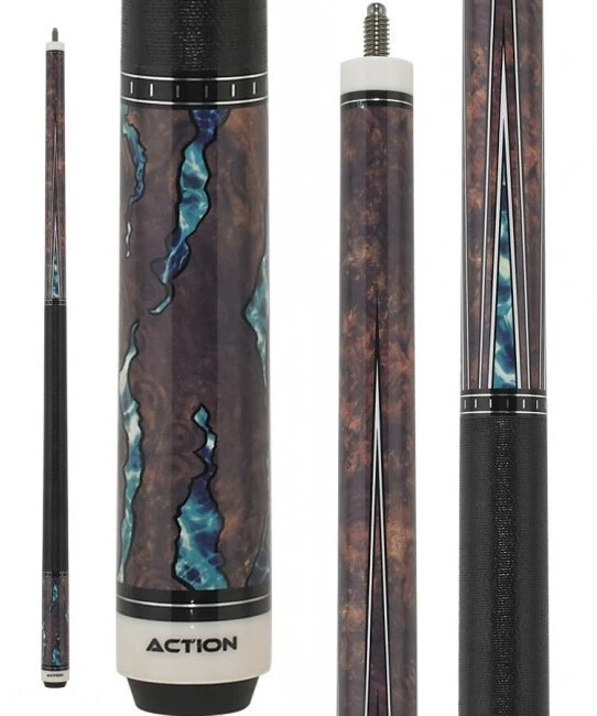 Action ACT154 Fractal Series Pool Cue by Action – Premium Maple Shaft