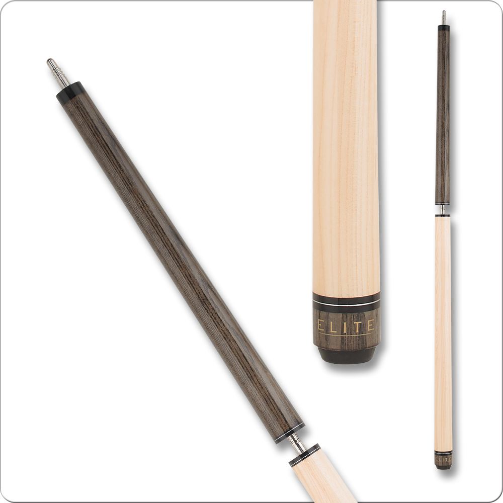 Elite ELBJGY Break Jump Cue grey stain birdseye maple