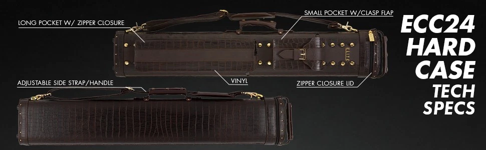 Elite ECC24 2x4 Classic Leather Hard Case - Image 11