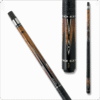 Griffin GR17 Pool Cue dark stain with ebony & red point design