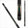 Griffin GR46 Pool Cue with black forearm and green reflective points