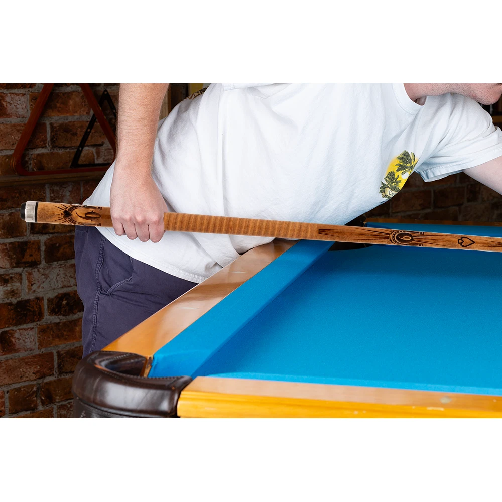 Outlaw OL07 Tribal & Lucky Design Pool Cue - Image 6