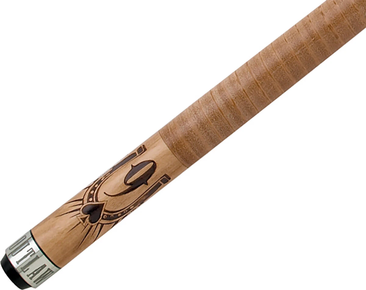 Outlaw OL07 Tribal & Lucky Design Pool Cue - Image 4