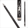 Outlaw OLBK05 Break Cue Phenolic Tip Black Barbed Design
