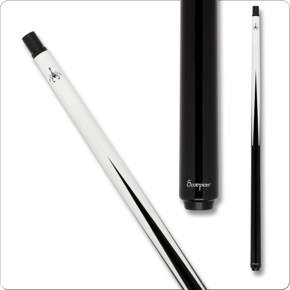 Scorpion SCO121 Sneaky Pete carbon fiber cue white teak forearm