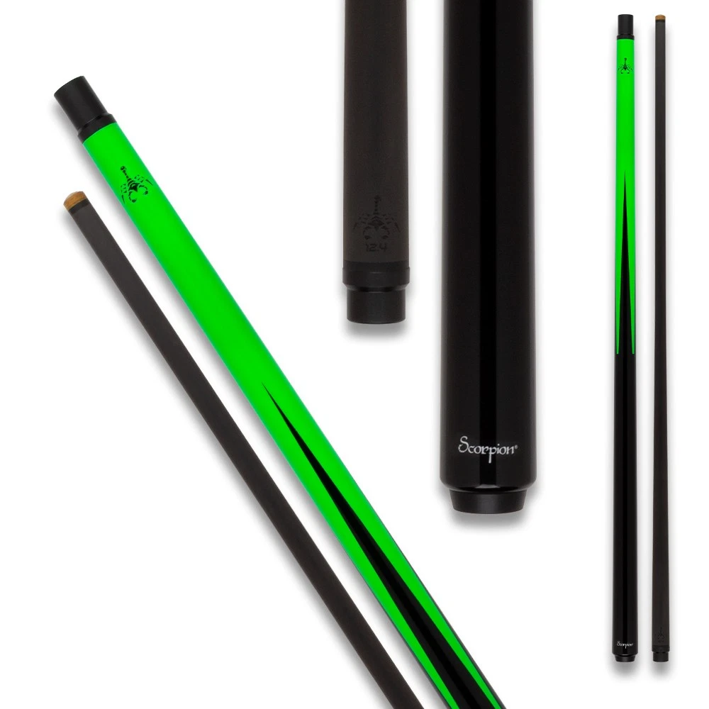 Scorpion SCO123 Neon Green Sneaky Pete Cue – Carbon Fiber Shaft - Image 7