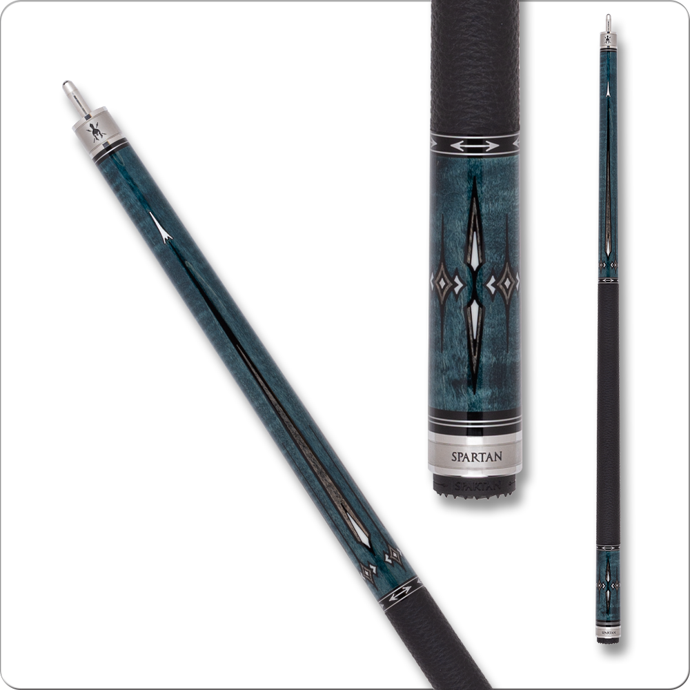 Spartan SPR08 cue wrap black leather