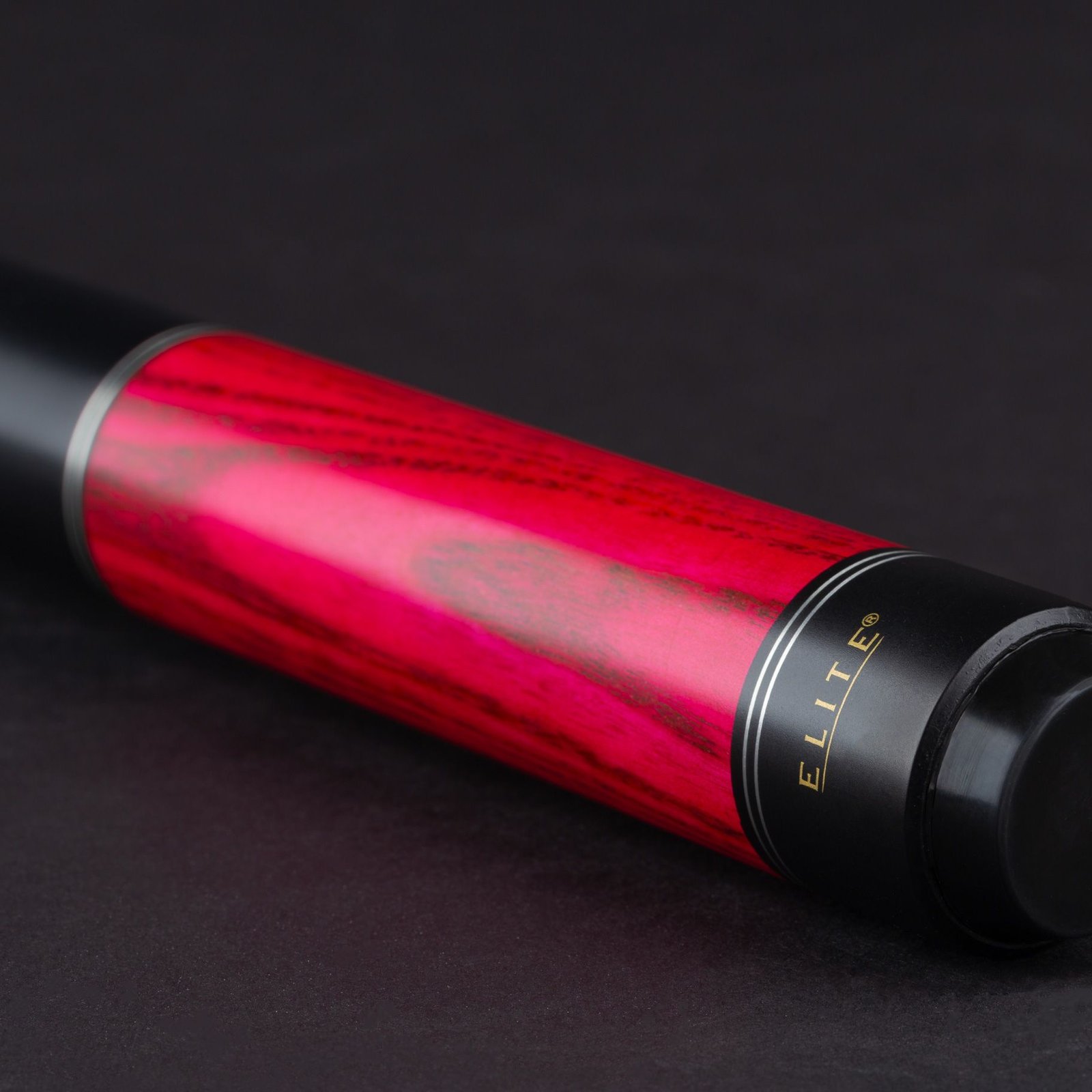 Elite EP46 Pool Cue – Pink Stain with Matte Finish - Image 2