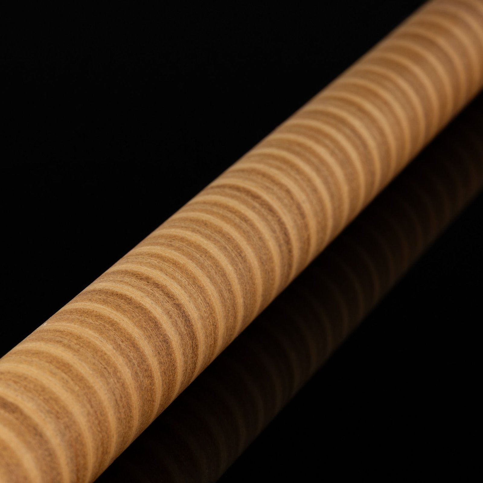 Outlaw Original OL57 Cue – 13 mm Tip, Brown Stained Maple with Leather Wrap - Image 5