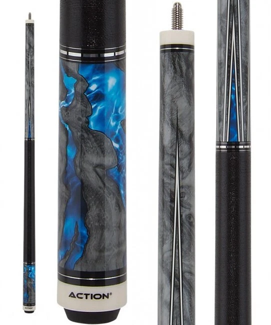 Action ACT157 Cue – 13 mm Tip, Hard Rock Maple Shaft