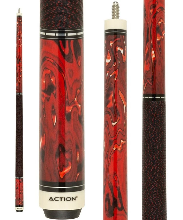 Action ACT161 Fractal Cue – Deep Red Fractal Design