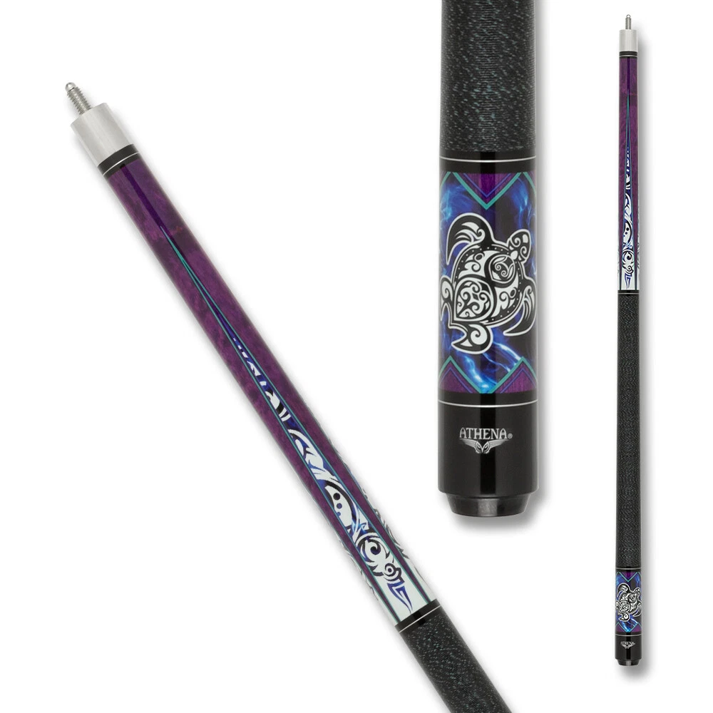 Athena ATH54 Cue – Tribal Turtle Design, 57″ Length - Image 7