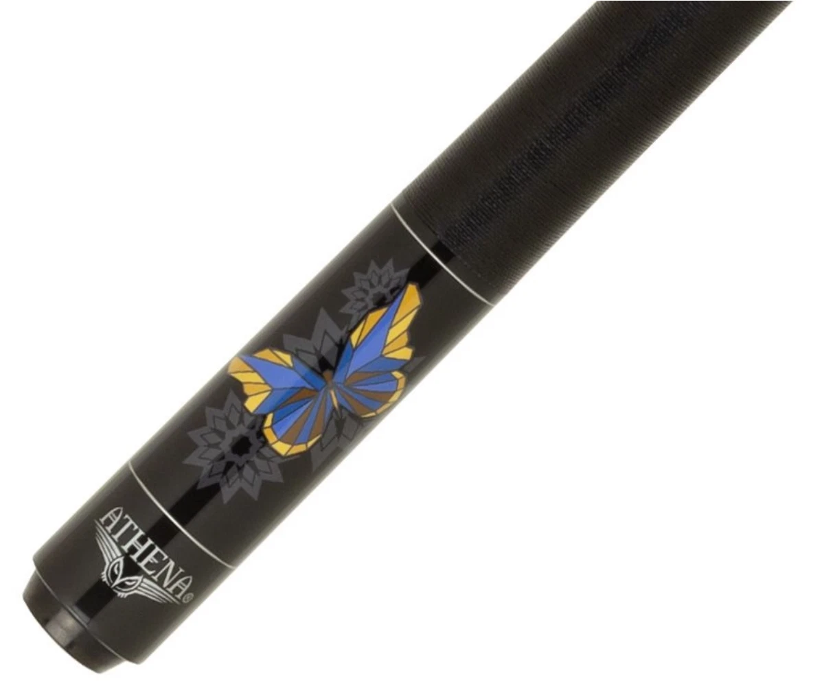 Athena ATH59 Pool Cue – Geometric Butterflies Design - Image 4