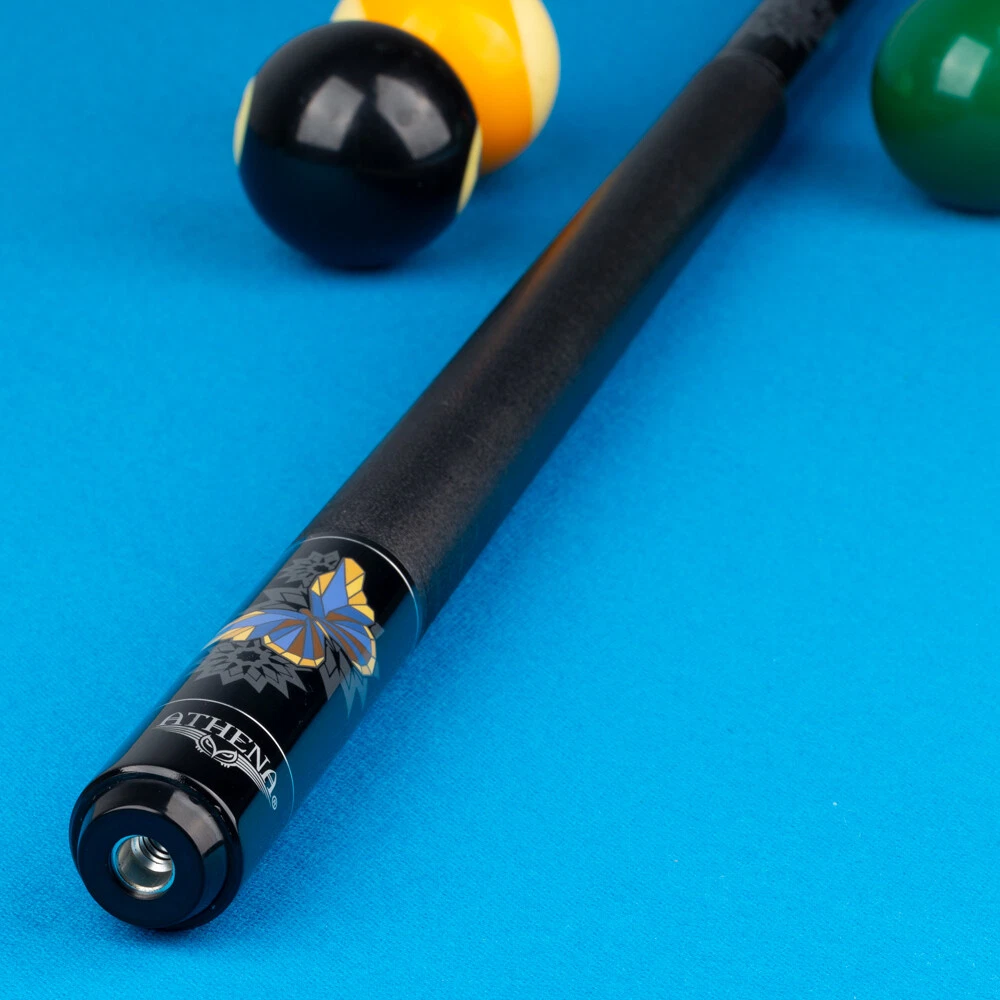 Athena ATH59 Pool Cue – Geometric Butterflies Design - Image 11