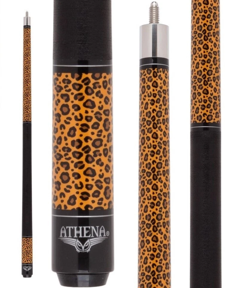 Athena ATH62 Leopard Print Pool Cue