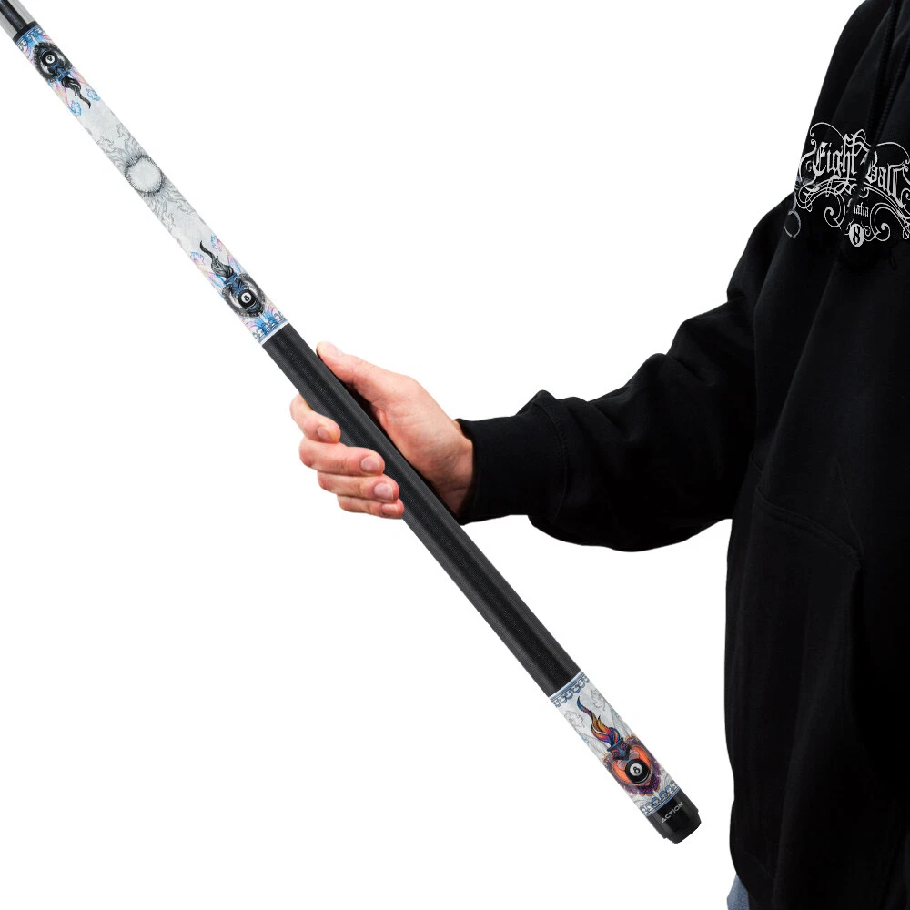 Eight Ball Mafia EBM13 Cue – Heart & Eight-Ball Graphic - Image 10