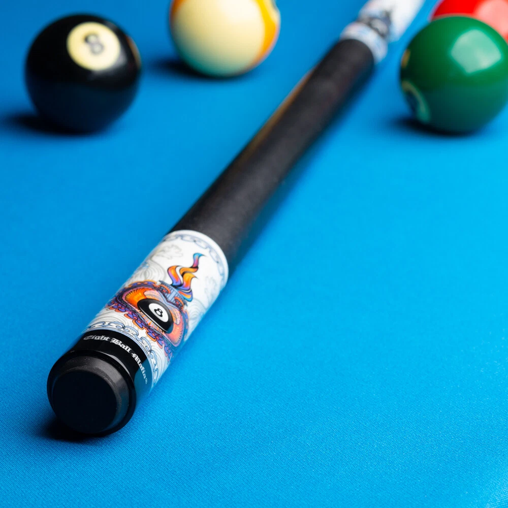 Eight Ball Mafia EBM13 Cue – Heart & Eight-Ball Graphic - Image 11