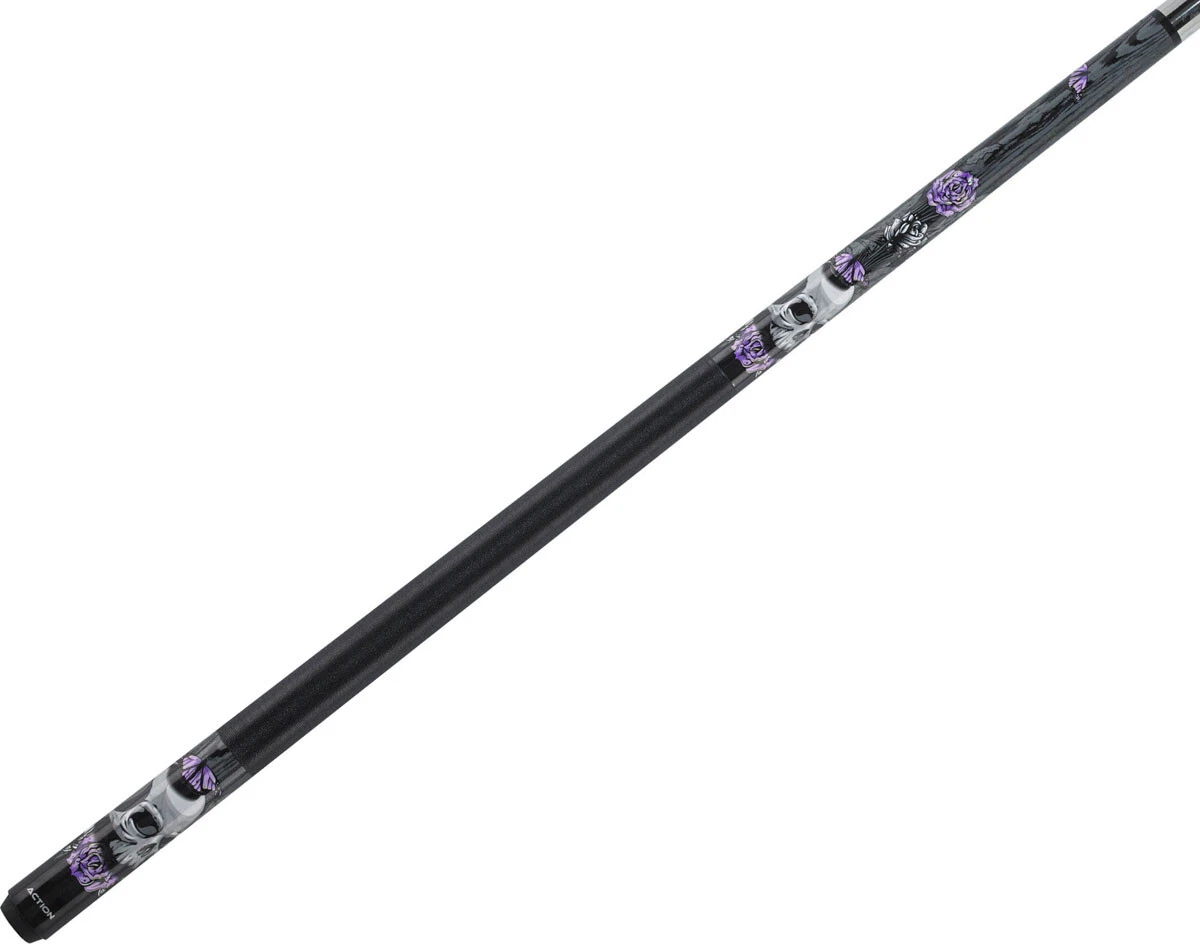 Eight Ball Mafia EBM14 Pool Cue – Skull, Roses & Butterflies Design - Image 8