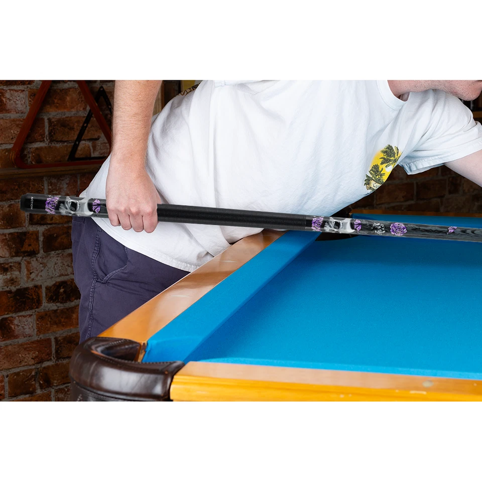 Eight Ball Mafia EBM14 Pool Cue – Skull, Roses & Butterflies Design - Image 11