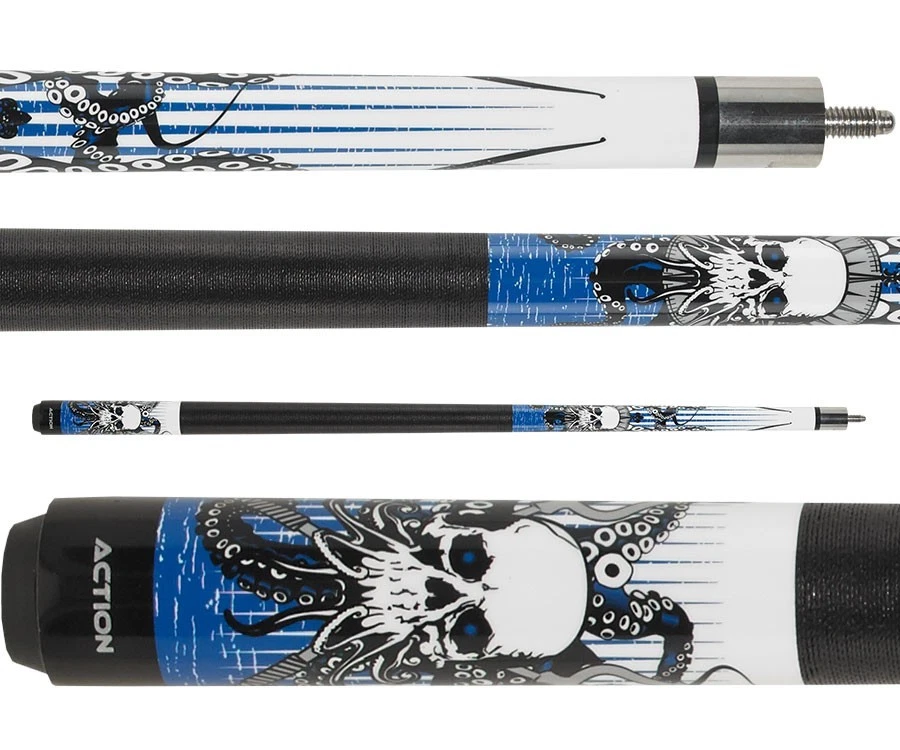 Eight Ball Mafia EBM17 Pool Cue – Skull Octopus Graphic - Image 11