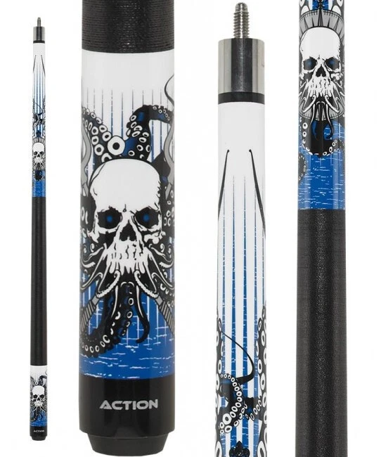 Eight Ball Mafia EBM17 Pool Cue – Skull Octopus Graphic - Image 9