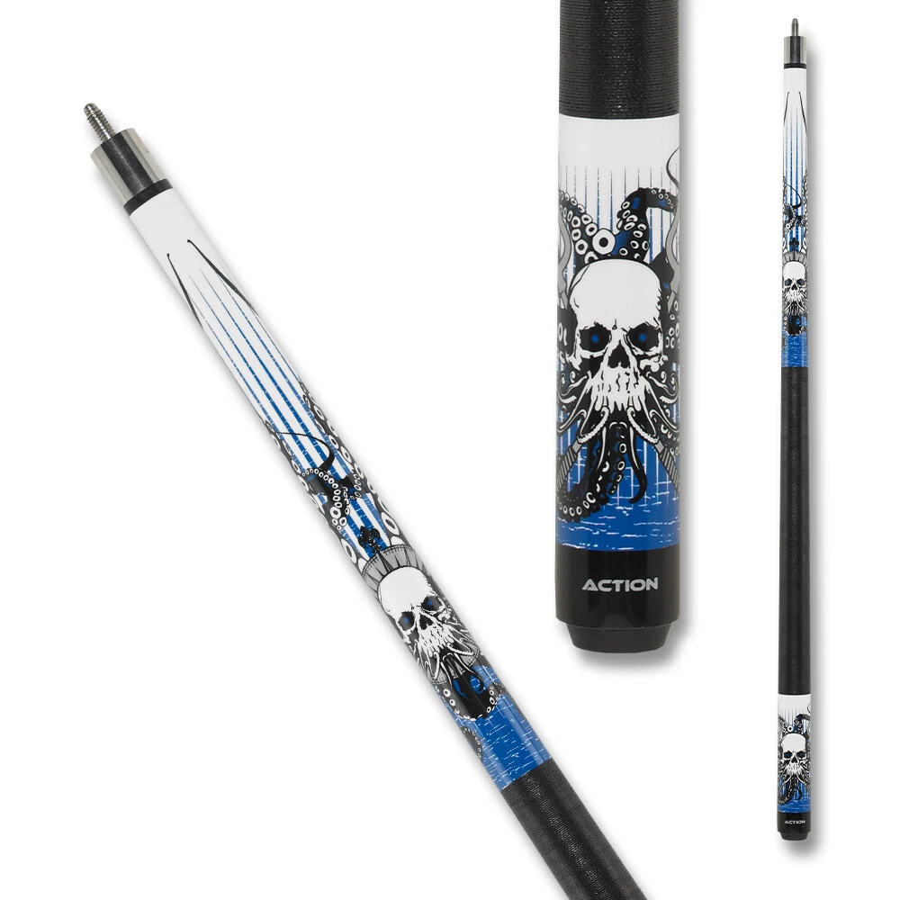 Eight Ball Mafia EBM17 Pool Cue – Skull Octopus Graphic - Image 3