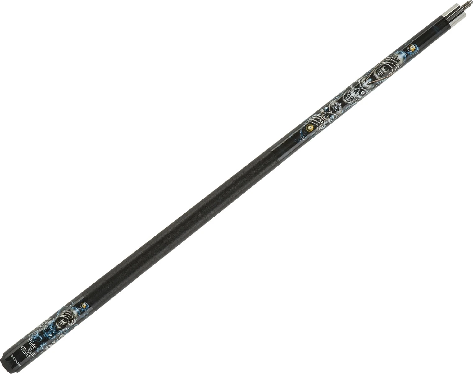 Eight Ball Mafia EBM20 Pool Cue – “See, Hear, Speak No Evil” Graphic - Image 7