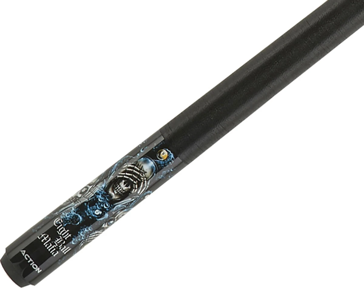 Eight Ball Mafia EBM20 Pool Cue – “See, Hear, Speak No Evil” Graphic - Image 8