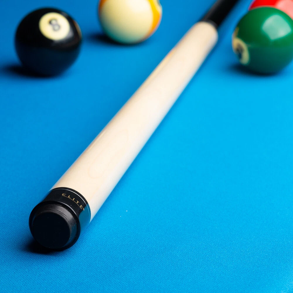 Elite ELBJBK Break / Jump Cue – Black Stain with Maple Points - Image 10