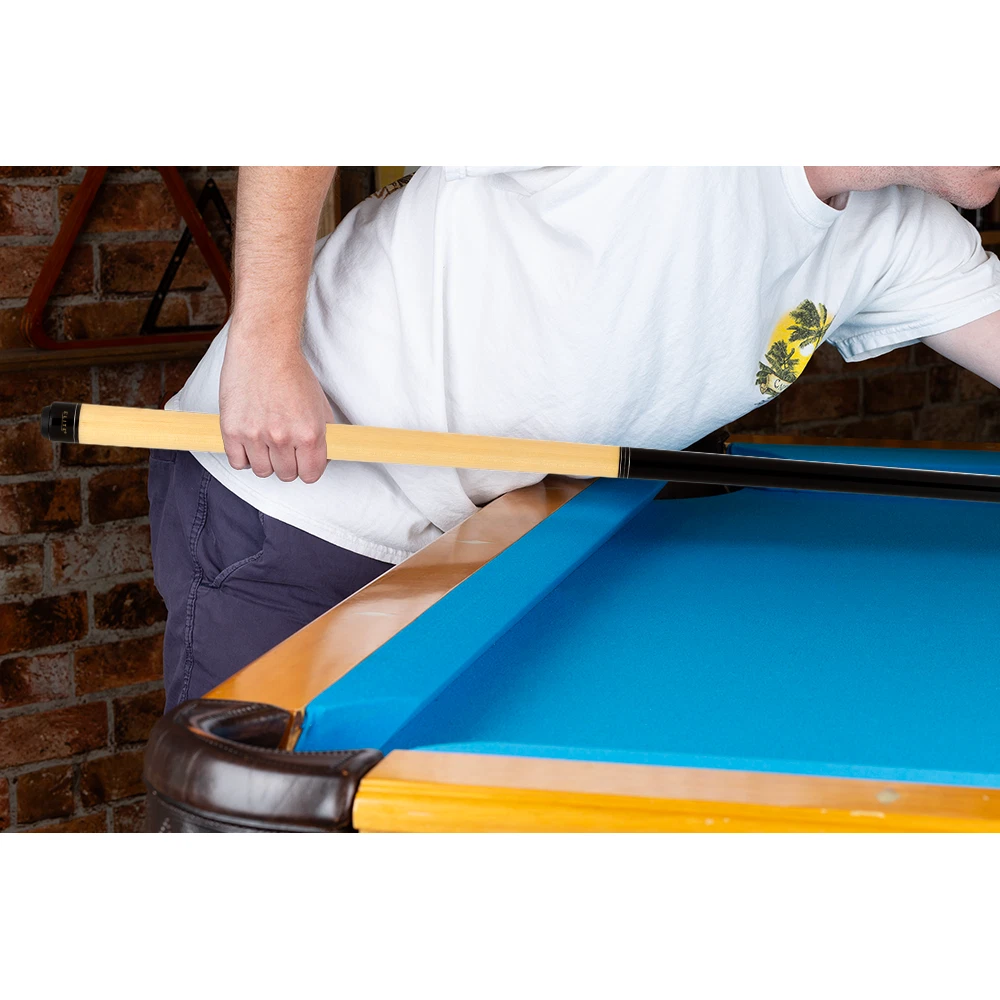 Elite ELBJBK Break / Jump Cue – Black Stain with Maple Points - Image 11