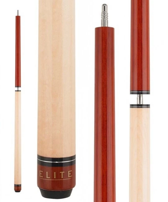 Elite ELBJC Break / Jump Cue – Zebrawood & Black Accent