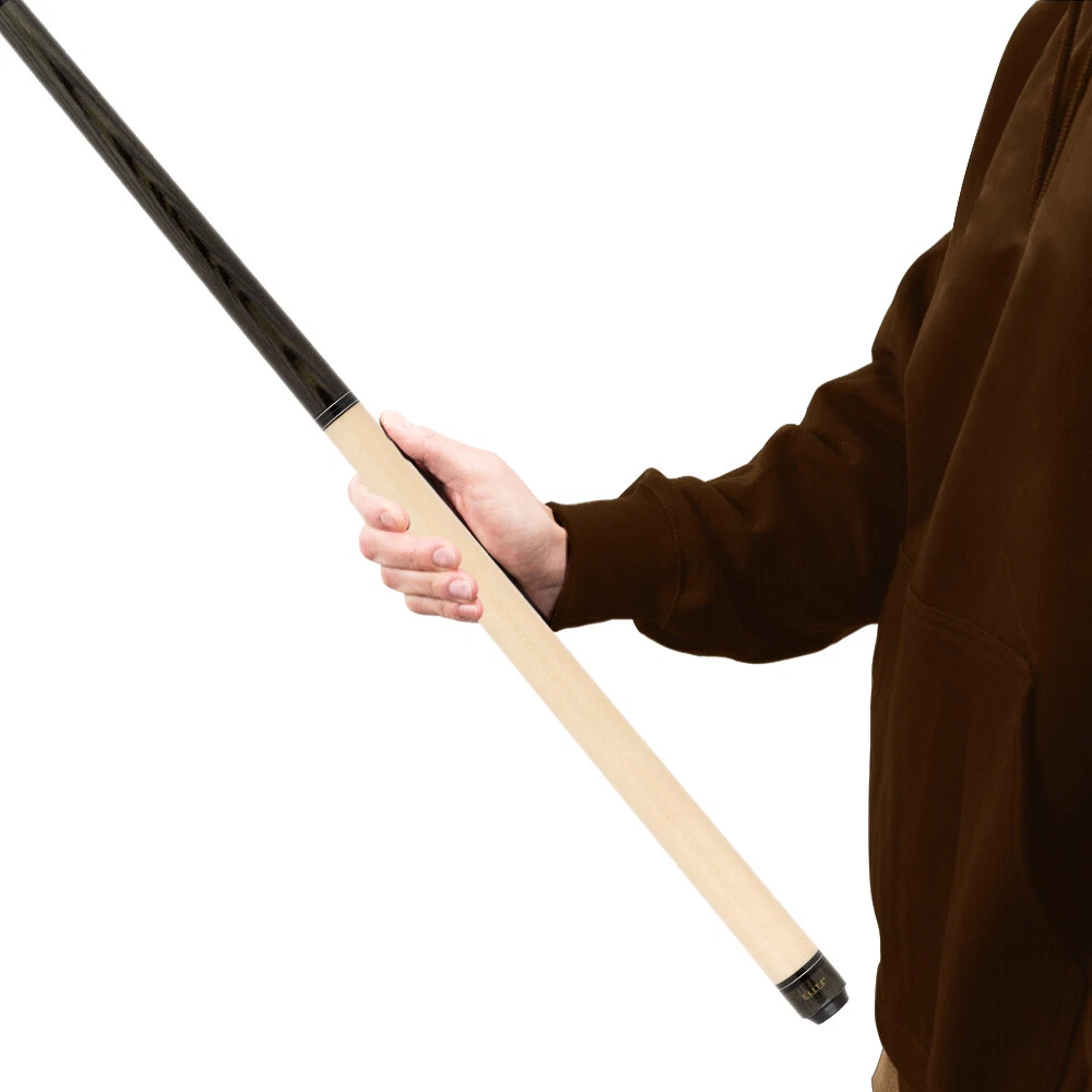 Elite ELBJGY Break / Jump Cue – Grey Stain Birdseye Maple Design - Image 10