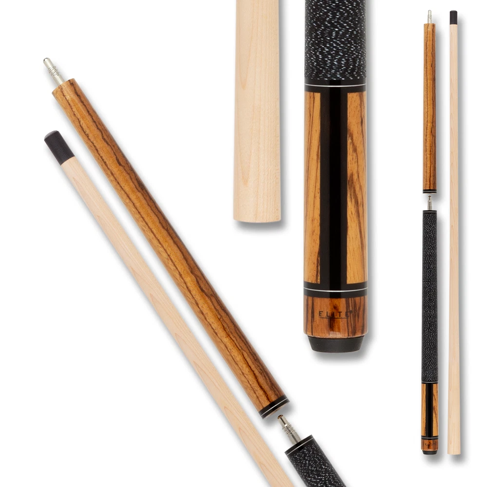 Elite ELBJZW Break / Jump Cue – Zebrawood Design - Image 8