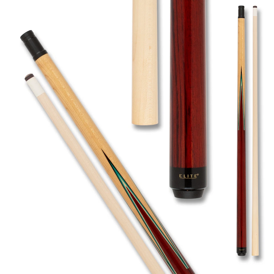 Elite EP34 Pool Cue – Birdseye Maple with Cocobolo Points - Image 6