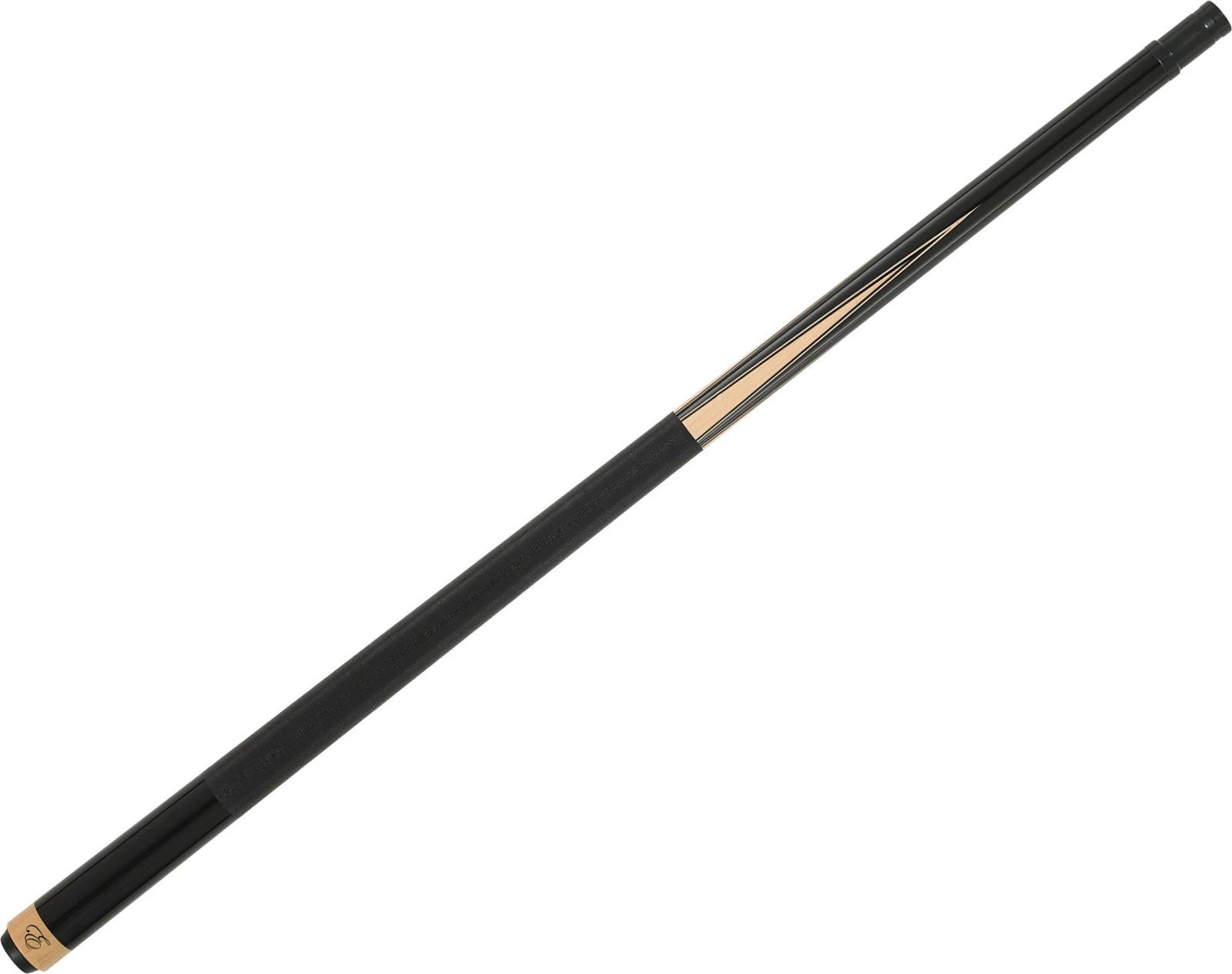 Elite EP36 Pool Cue Black with Maple Birdseye Points - Image 3