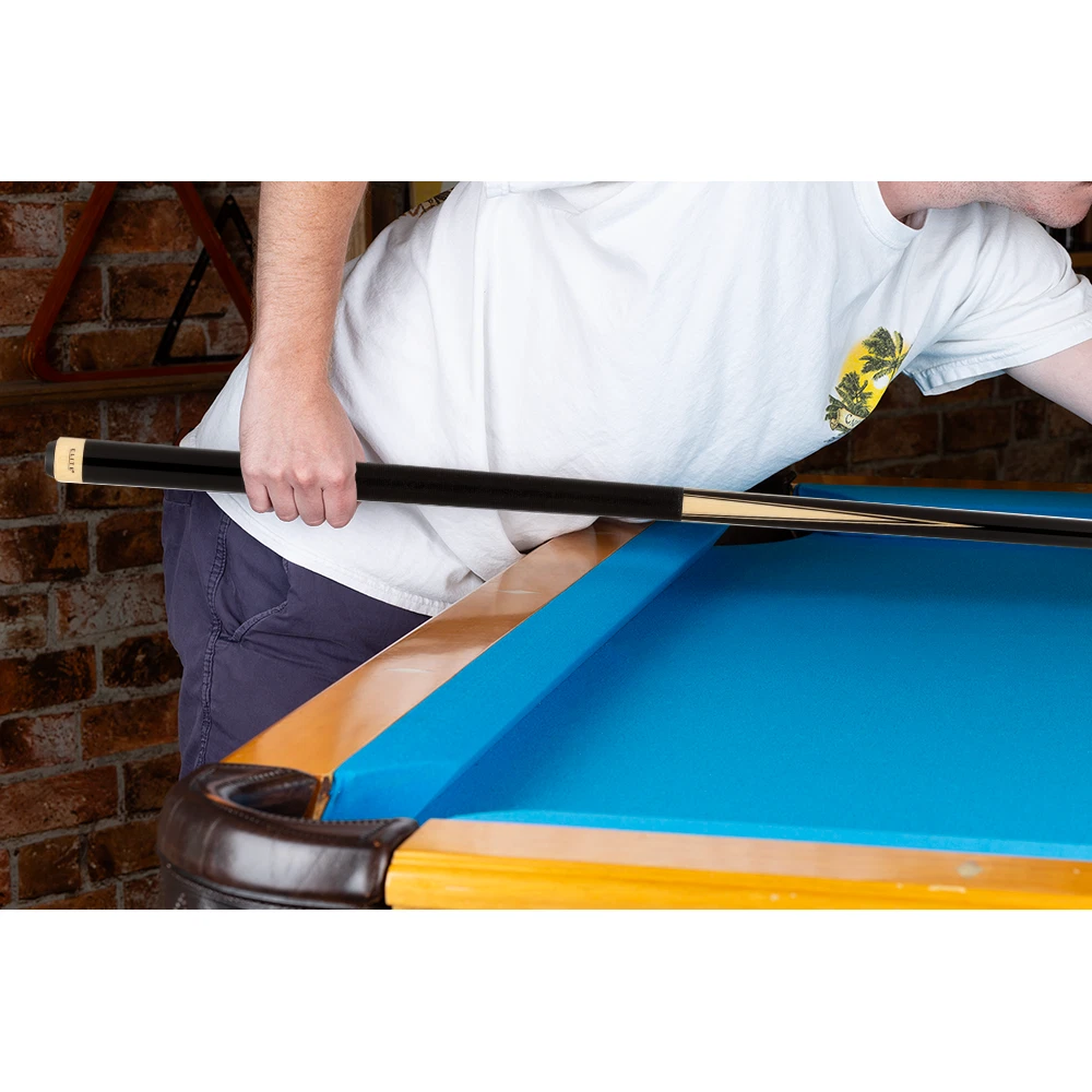 Elite EP36 Pool Cue Black with Maple Birdseye Points - Image 13