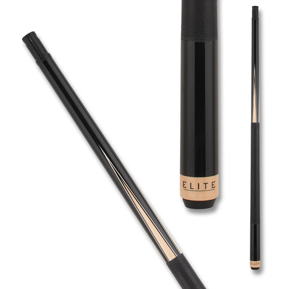 Elite EP36 Pool Cue Black with Maple Birdseye Points - Image 8