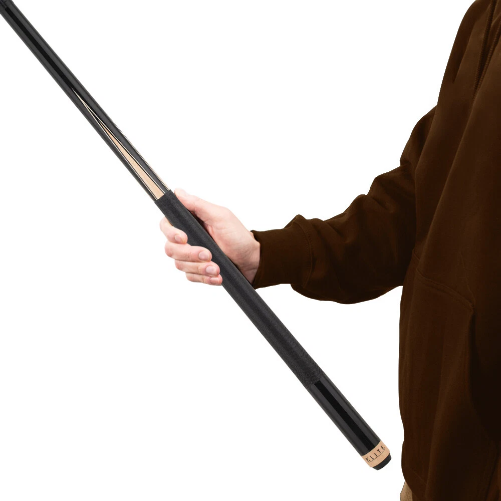 Elite EP36 Pool Cue Black with Maple Birdseye Points - Image 11