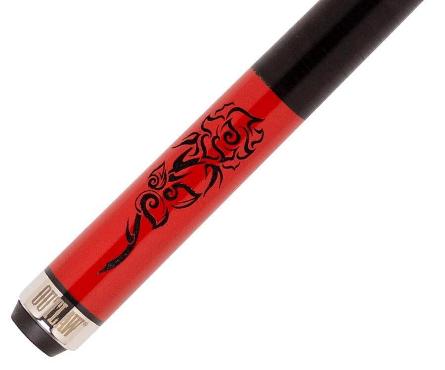 Outlaw OL30 Red Rose Pool Cue Limited Edition - Image 8