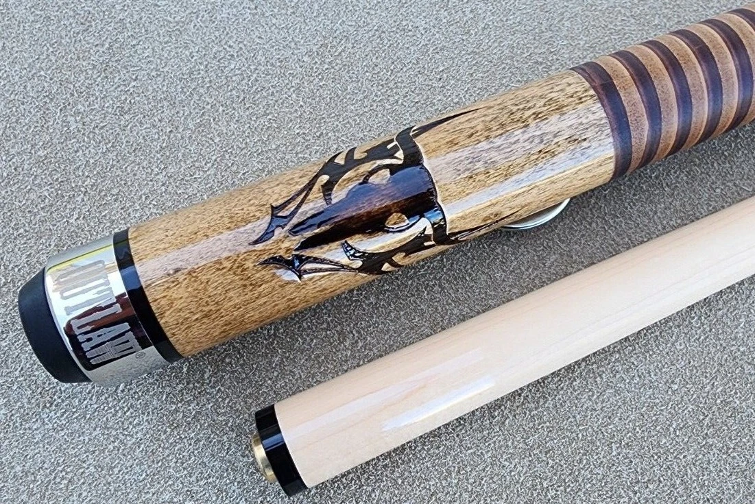 Outlaw OL42 Pool Cue - Western Art Design - Image 13