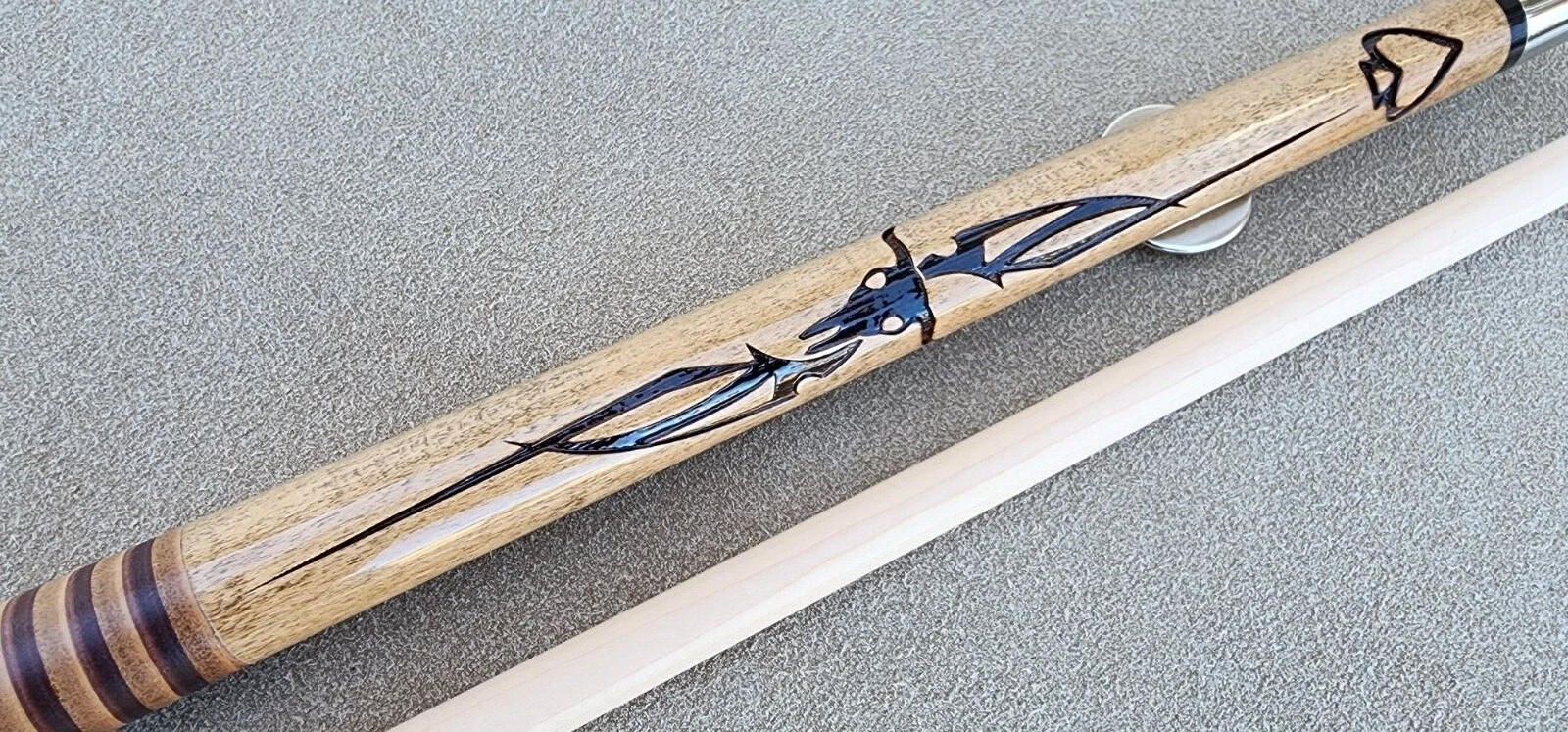 Outlaw OL42 Pool Cue - Western Art Design - Image 16