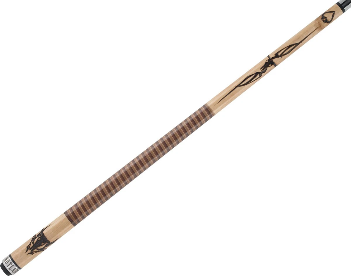 Outlaw OL42 Pool Cue - Western Art Design - Image 3