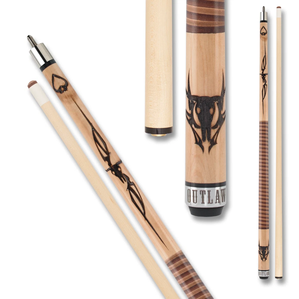 Outlaw OL42 Pool Cue - Western Art Design - Image 5