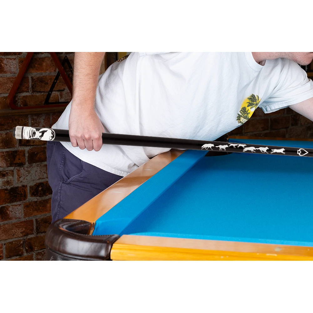 Outlaw Thunder OL58 Cue Running Wolves Design - Image 12