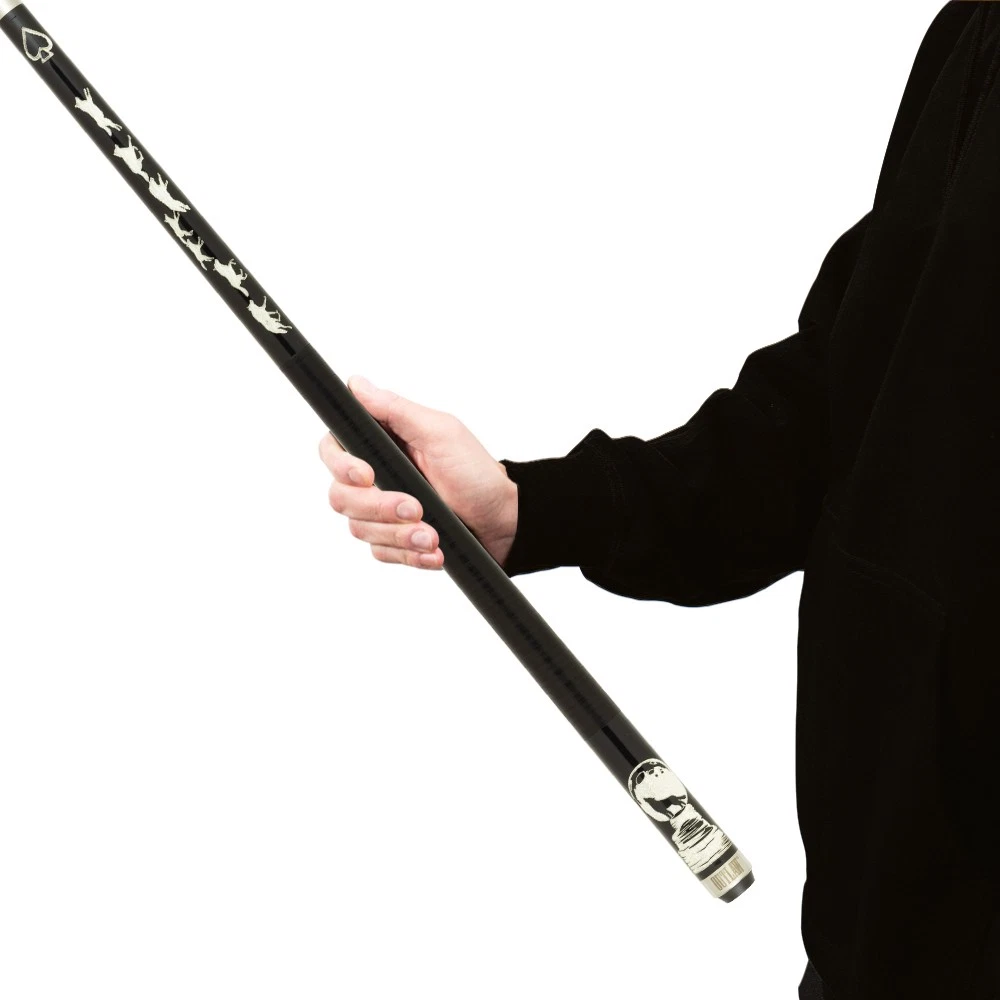 Outlaw Thunder OL58 Cue Running Wolves Design - Image 10
