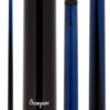 Scorpion SCO122 Sneaky Pete Carbon Fiber Cue – Blue Stain, 12.4 mm Tip
