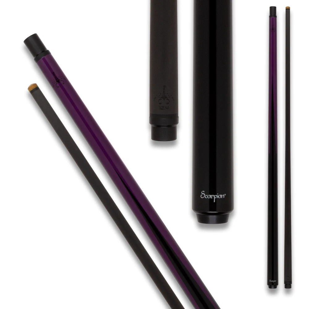 Scorpion SCO124 Purple Sneaky Pete Carbon Fiber Cue - Image 2