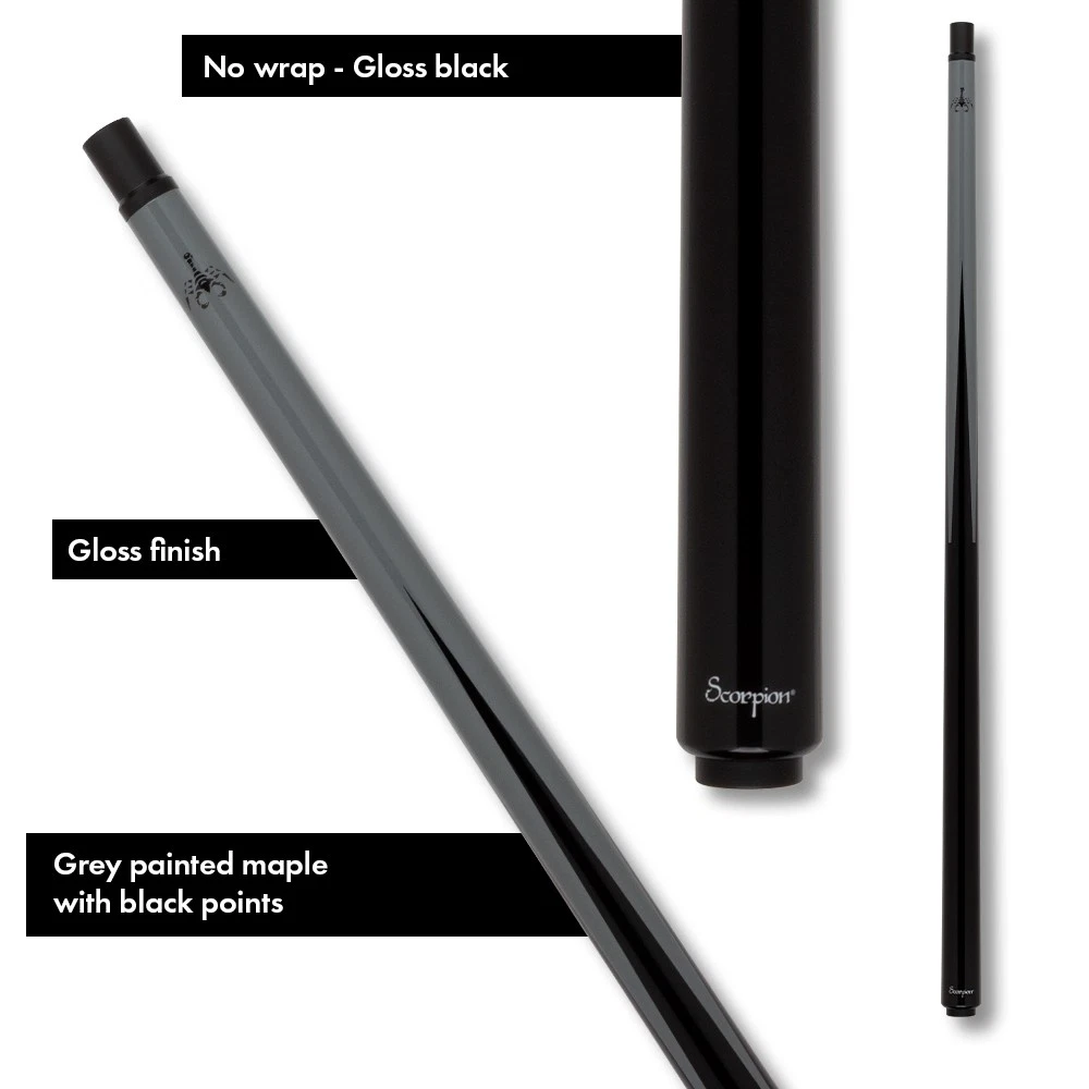 Scorpion SCOCBK Grey Carbon-Fiber Break Cue - Image 4
